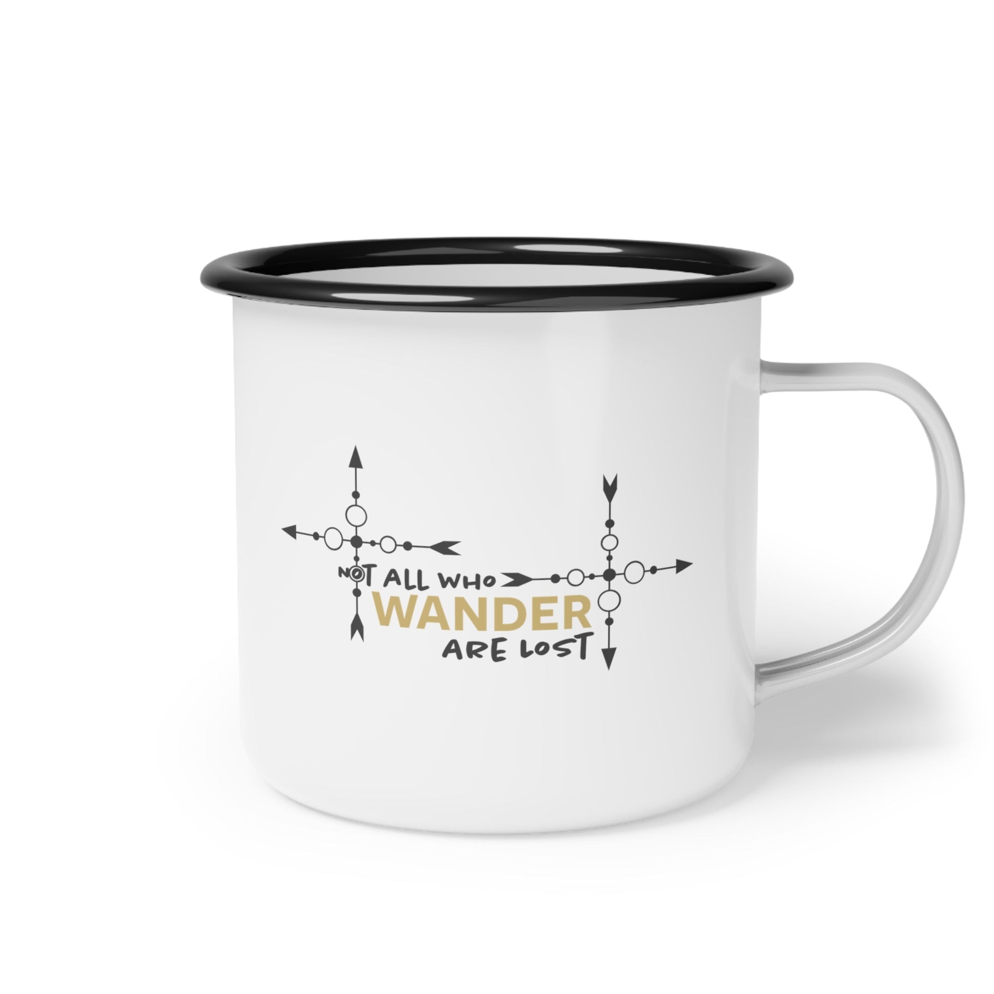 Wanderlust Camp Cups (Set of 4)
